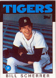 1986 Topps Baseball Cards      217     Bill Scherrer